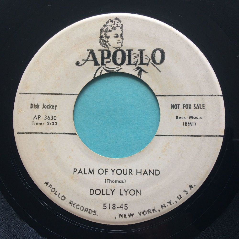 Dolly Lyon - Palm of your hand - Apollo promo - VG+