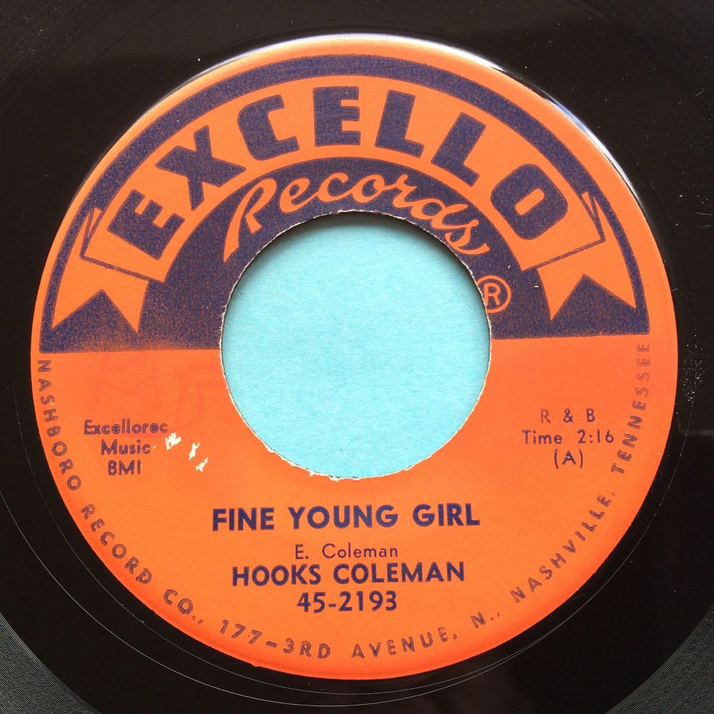 Hooks Coleman - Fine young girl - Excelle - Ex