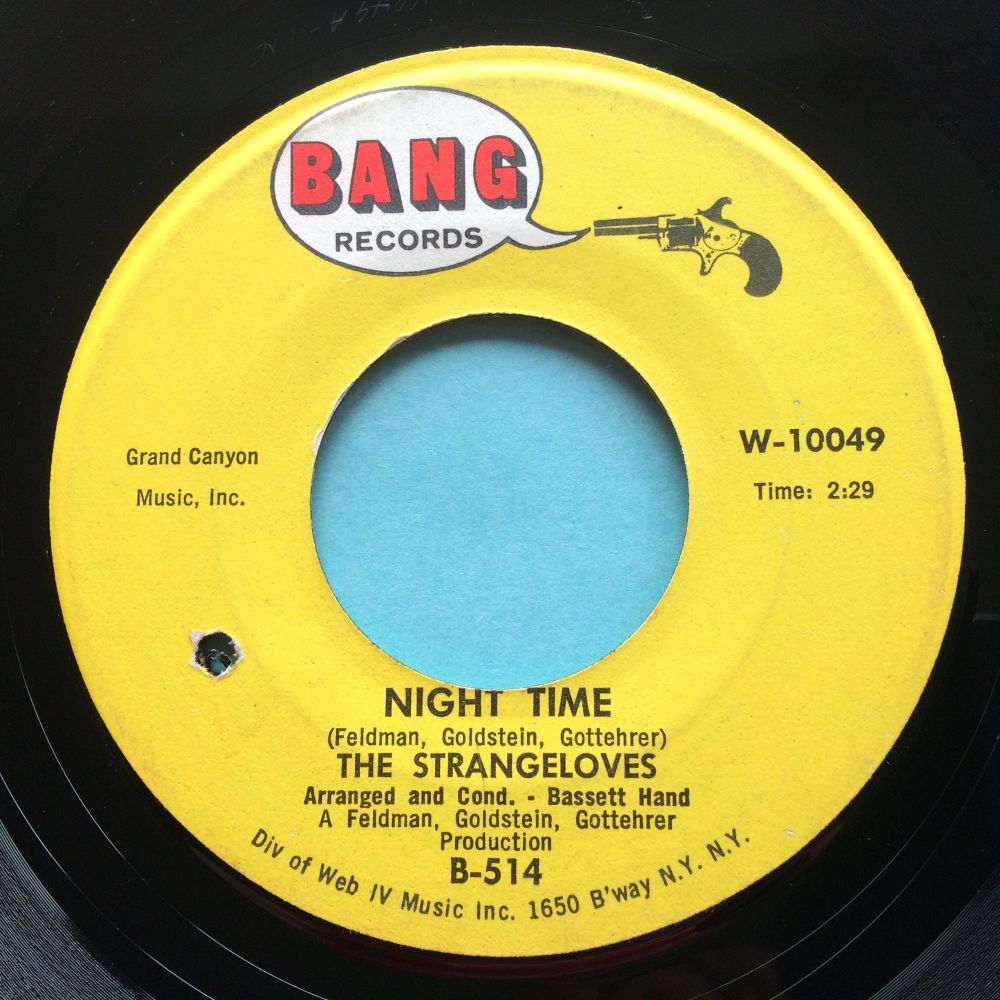 Strangeloves - Night Time - Bang - Ex-