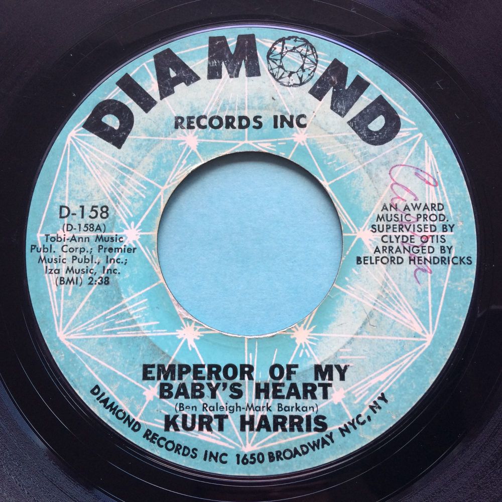 Kurt Harris - Emperor of my baby's heart - Diamond - VG+