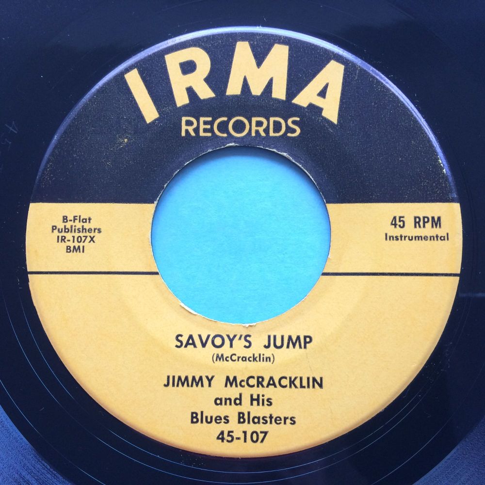 Jimmy McCracklin - Savoy's Jump - Irma - Ex