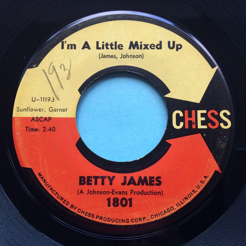 Betty James - I'm a little mixed up - Chess - VG+