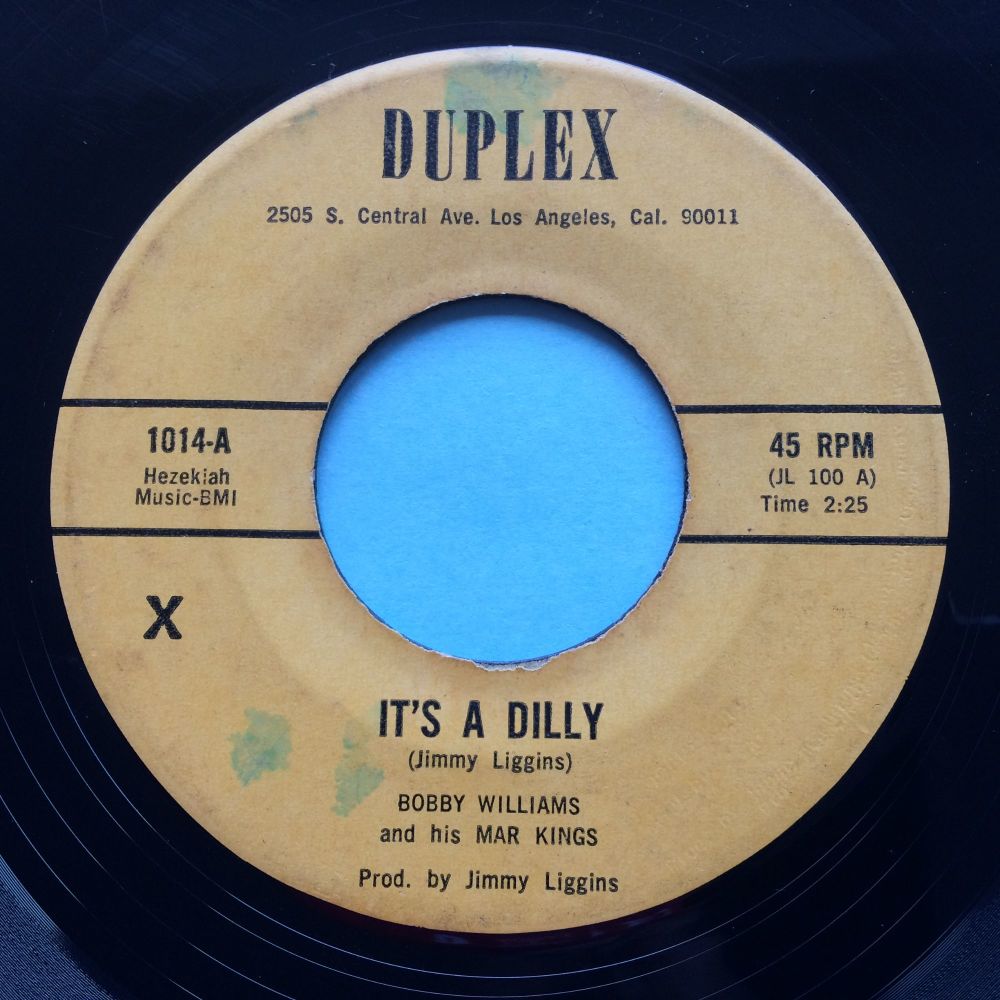 Bobby Williams - It's a dilly - Duplex - VG+ (wol)