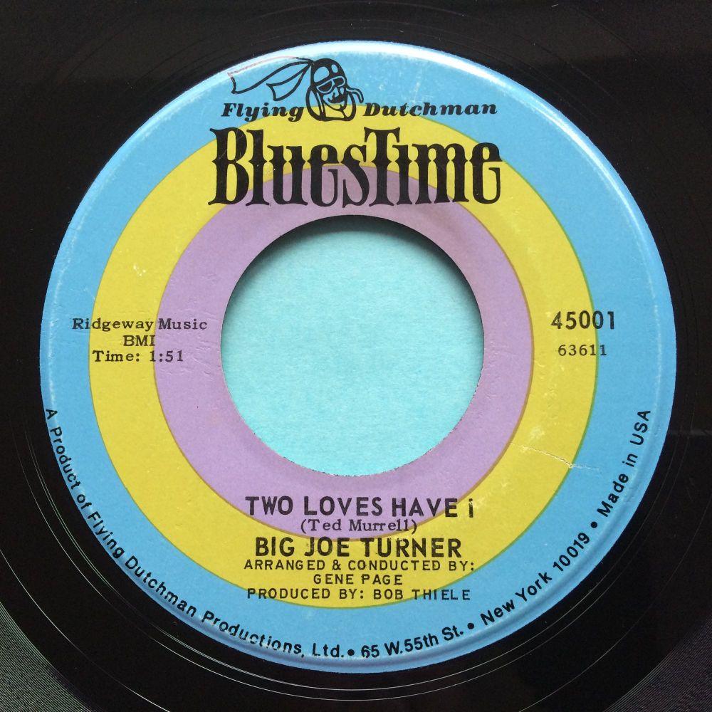 Big Joe Turner - Two loves have I - Bluestime - Ex