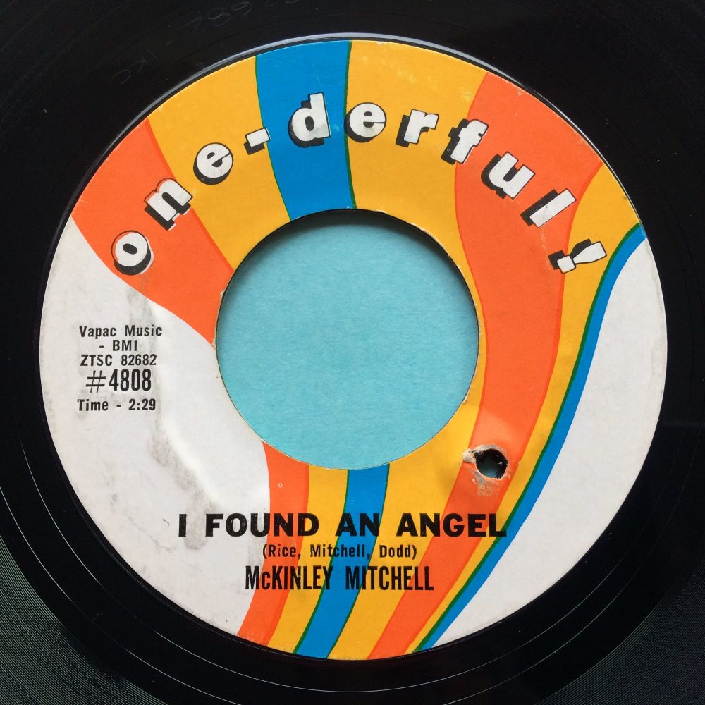 McKinley Mitchell - I found an angel b/w All of a sudden - One-derful - Ex-