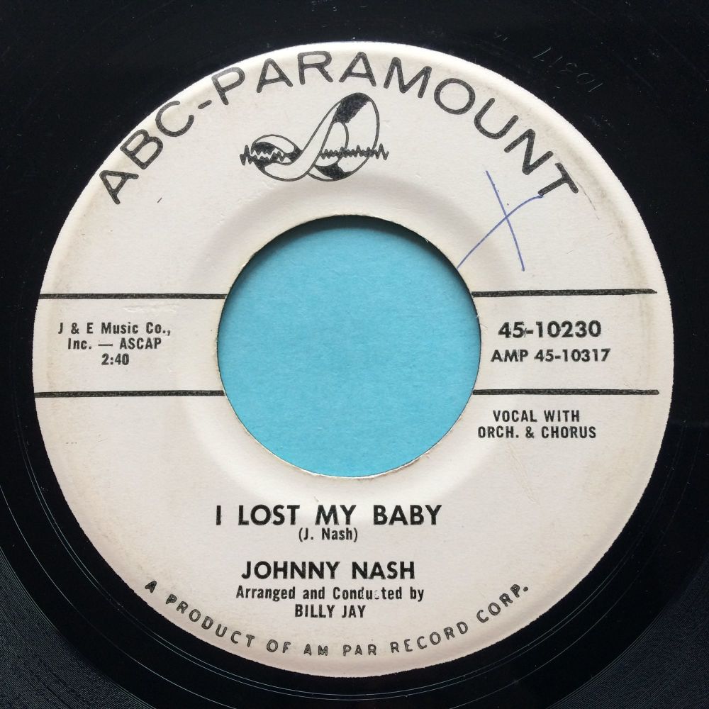 Johnny Nash - I lost my baby - ABC promo - Ex