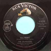 Grandisons - All right - RCA - Ex-