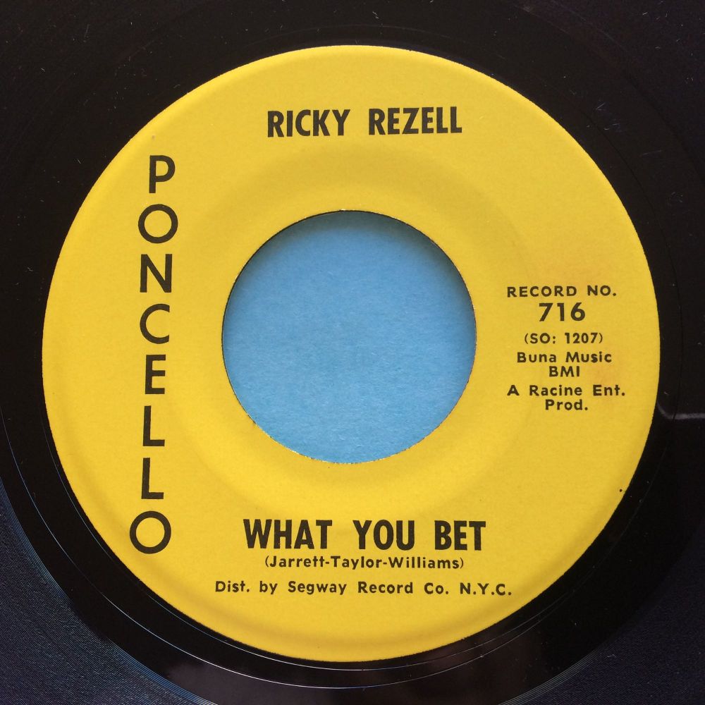 Ricky Rezell - What you bet - Poncello - Ex