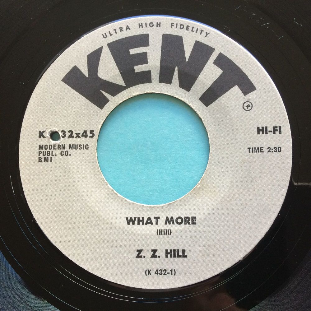 Z Z Hill - What more - Kent - Ex