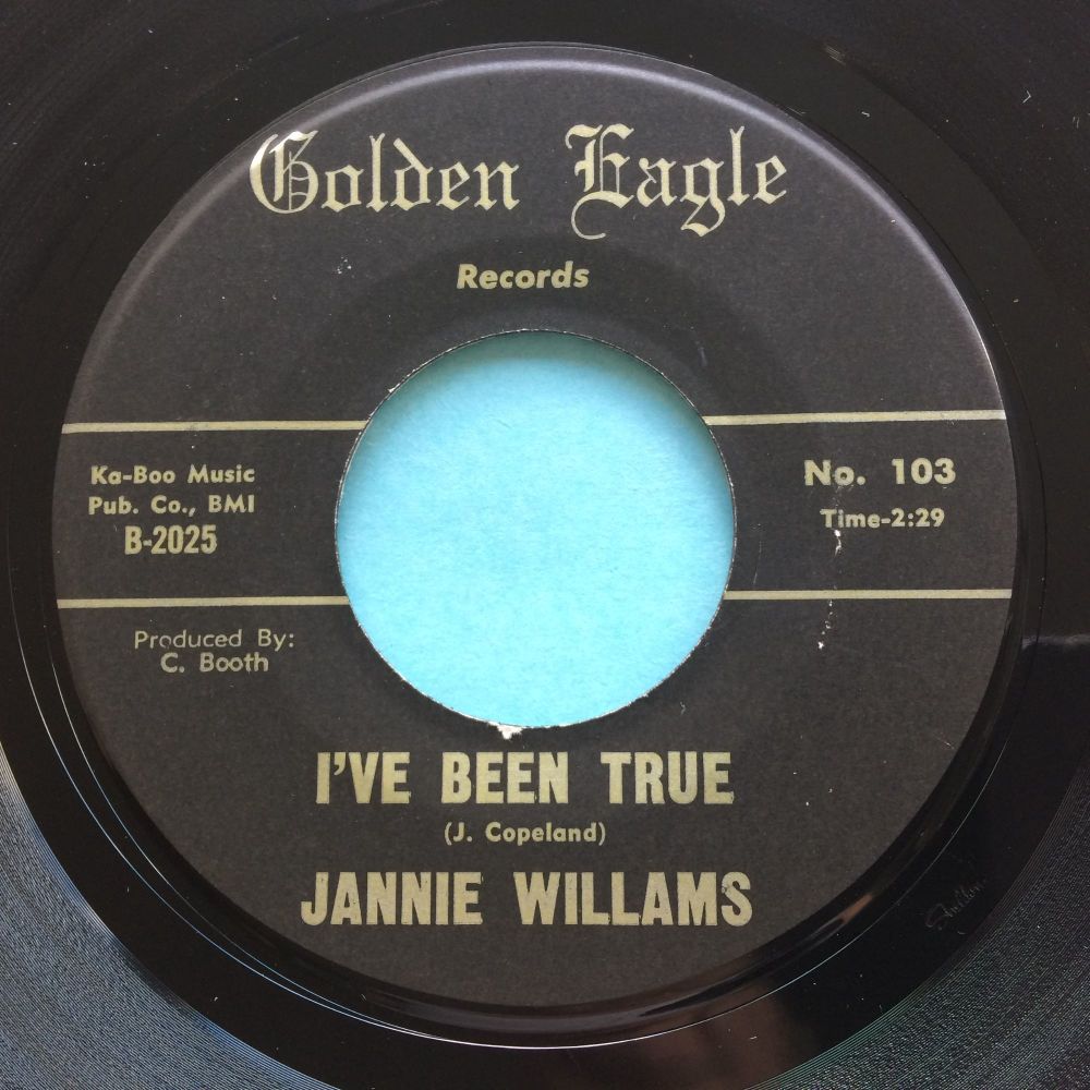 Jannie Williams - I've been true - Golden Eagle - Ex