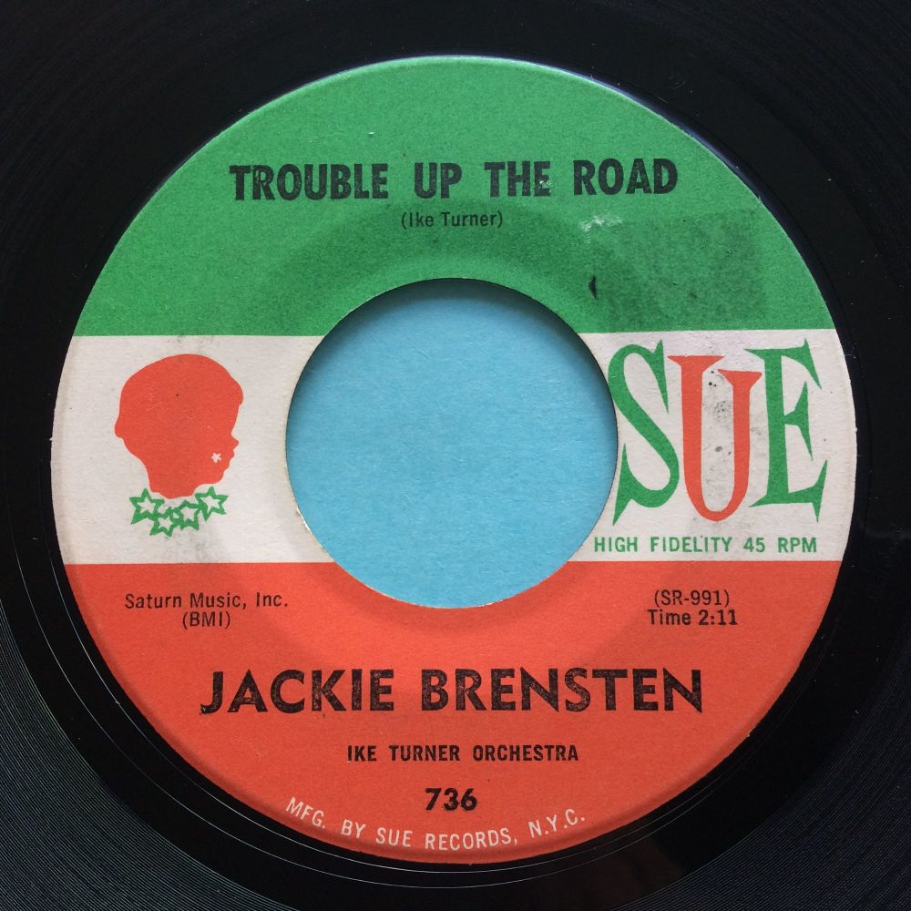 Jackie Brensten  with Ike Turner Orch. - Trouble up the road - Sue - Ex-