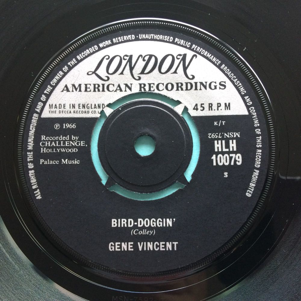 Gene Vincent - Bird-Doggin' b/w Ain't that too much - U.K. London - Ex