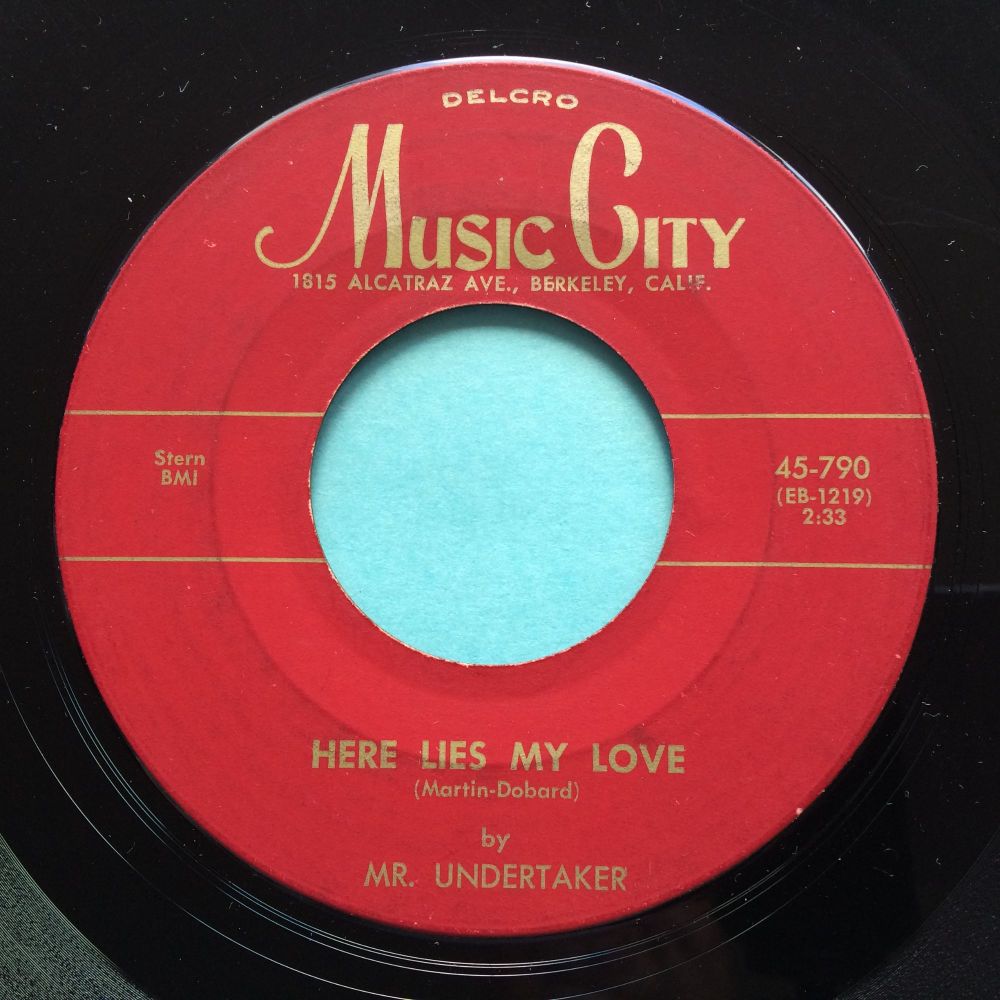 Mr. Undertaker - Here lies my love - Music City - VG+