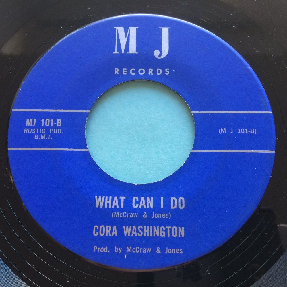 Cora Washington - What can I do b/w Cold blooded woman - MJ - Ex-