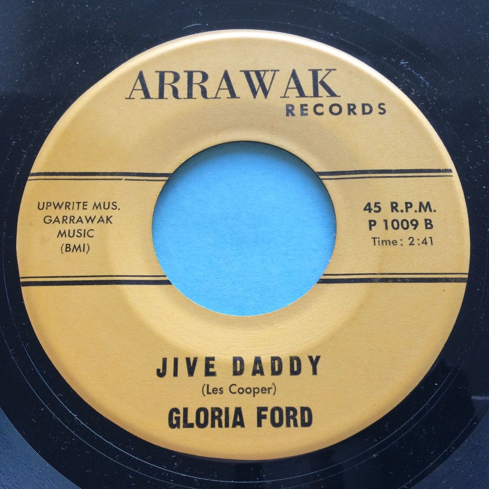 Gloria Ford - Jive Daddy b/w Could it be love ? - Arrawak - Ex