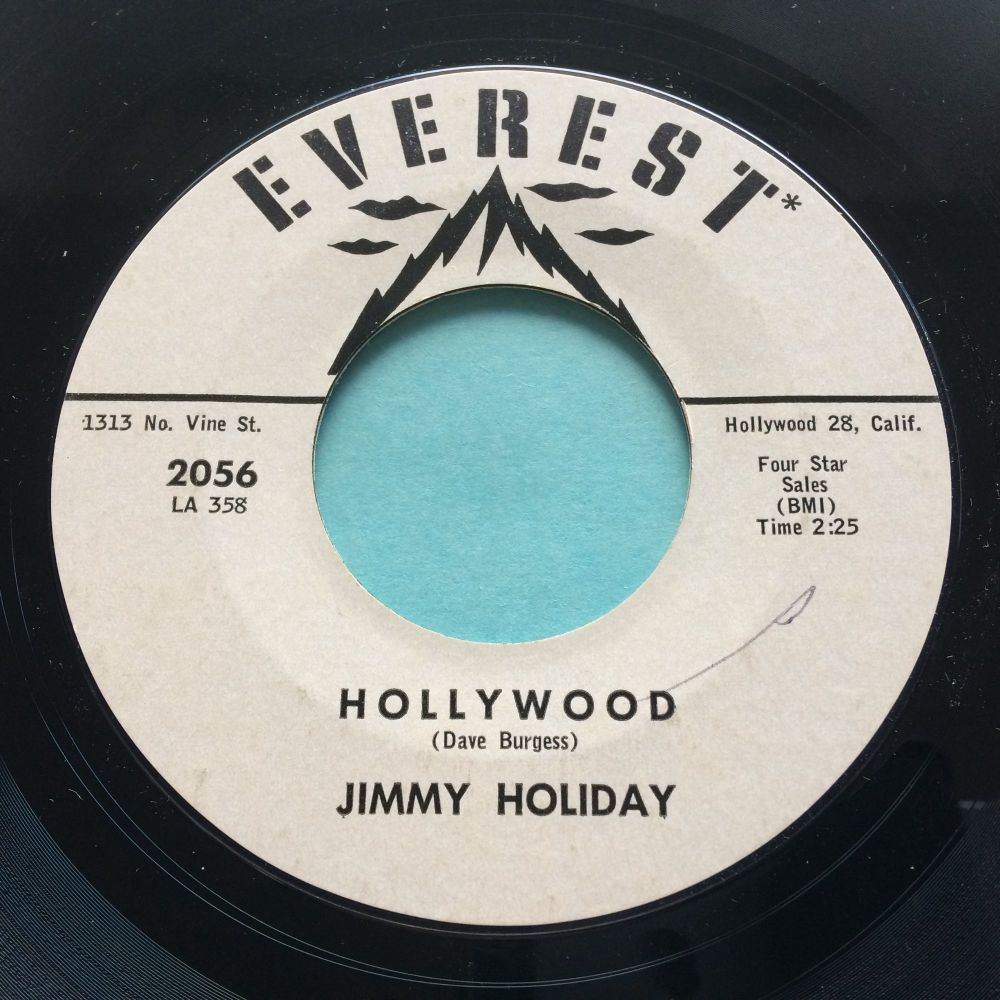 Jimmy Holiday - Hollywood - Everest promo - Ex