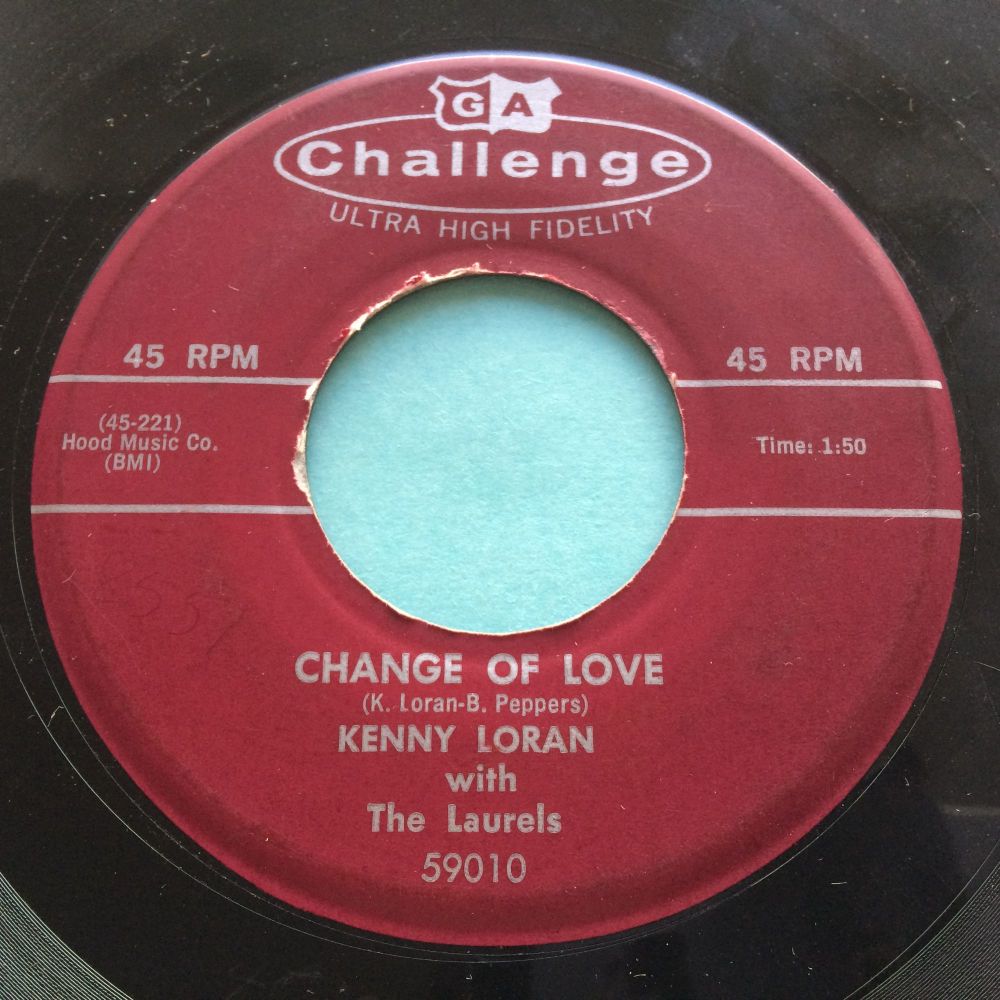 Kenny Loran - Change of love - Challenge - VG+