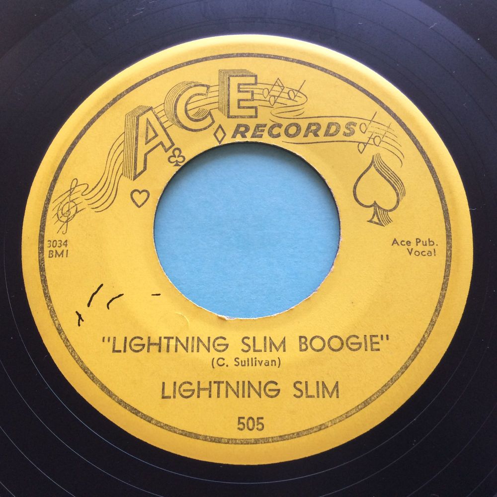 Lightning Slim - Lightning Slim Boogie - Ace - VG+