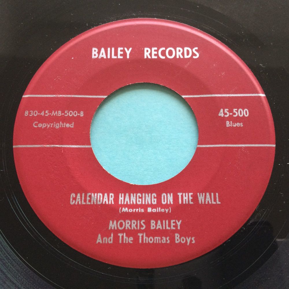 Morris Bailey - Calendar hanging on the wall - Bailey - Ex