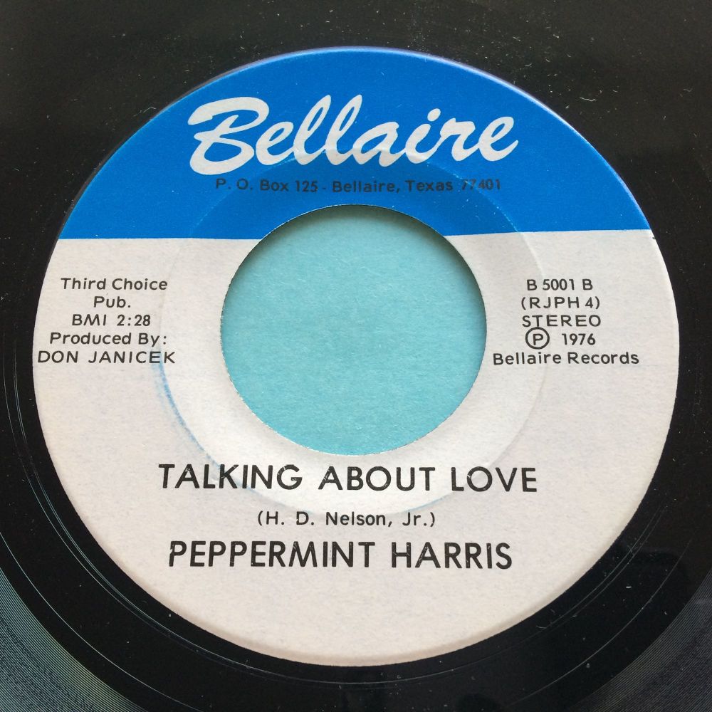 Peppermint Harris - Talking about love - Bellaire - Ex