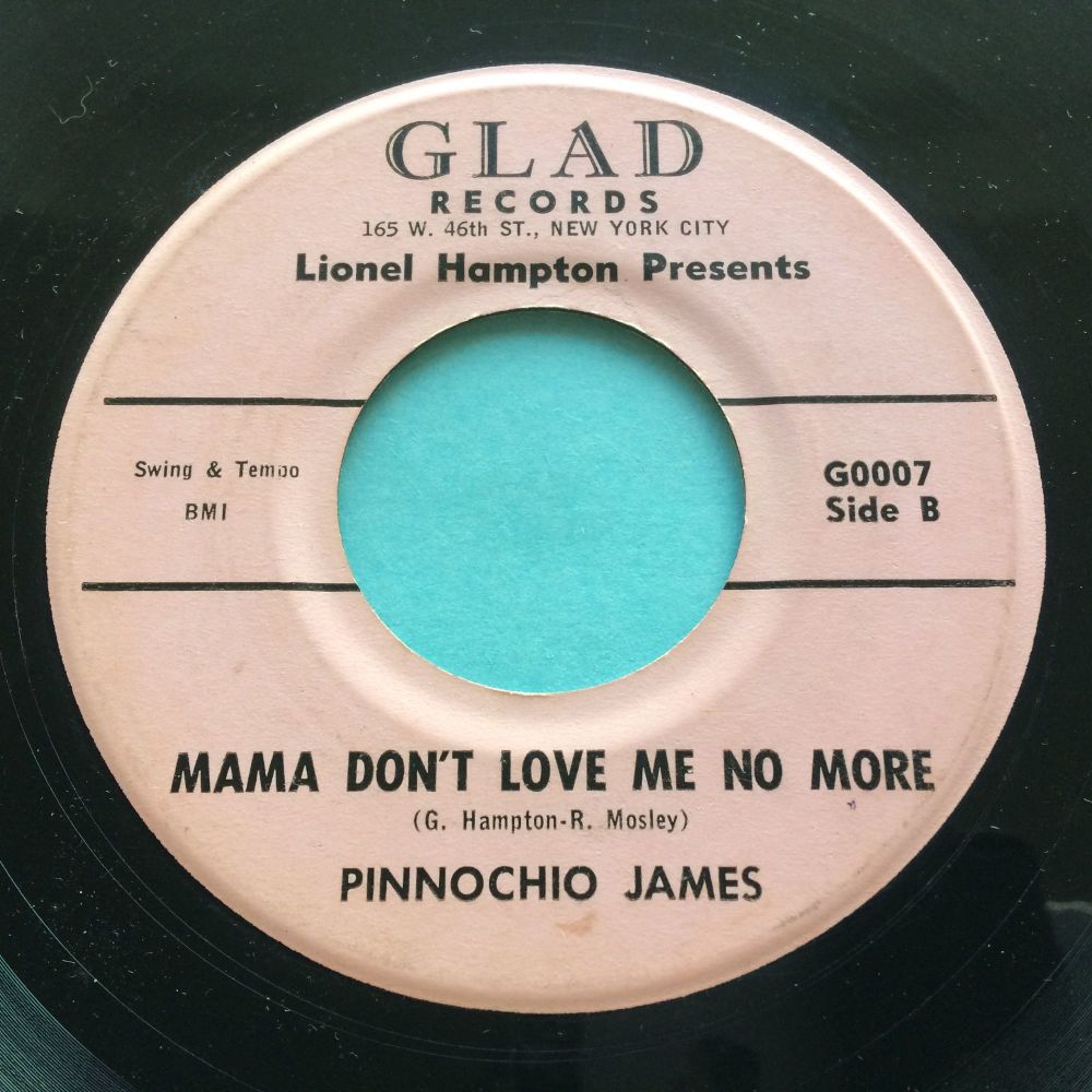Pinnochio James - Mama don't love me no more - Glad - VG+