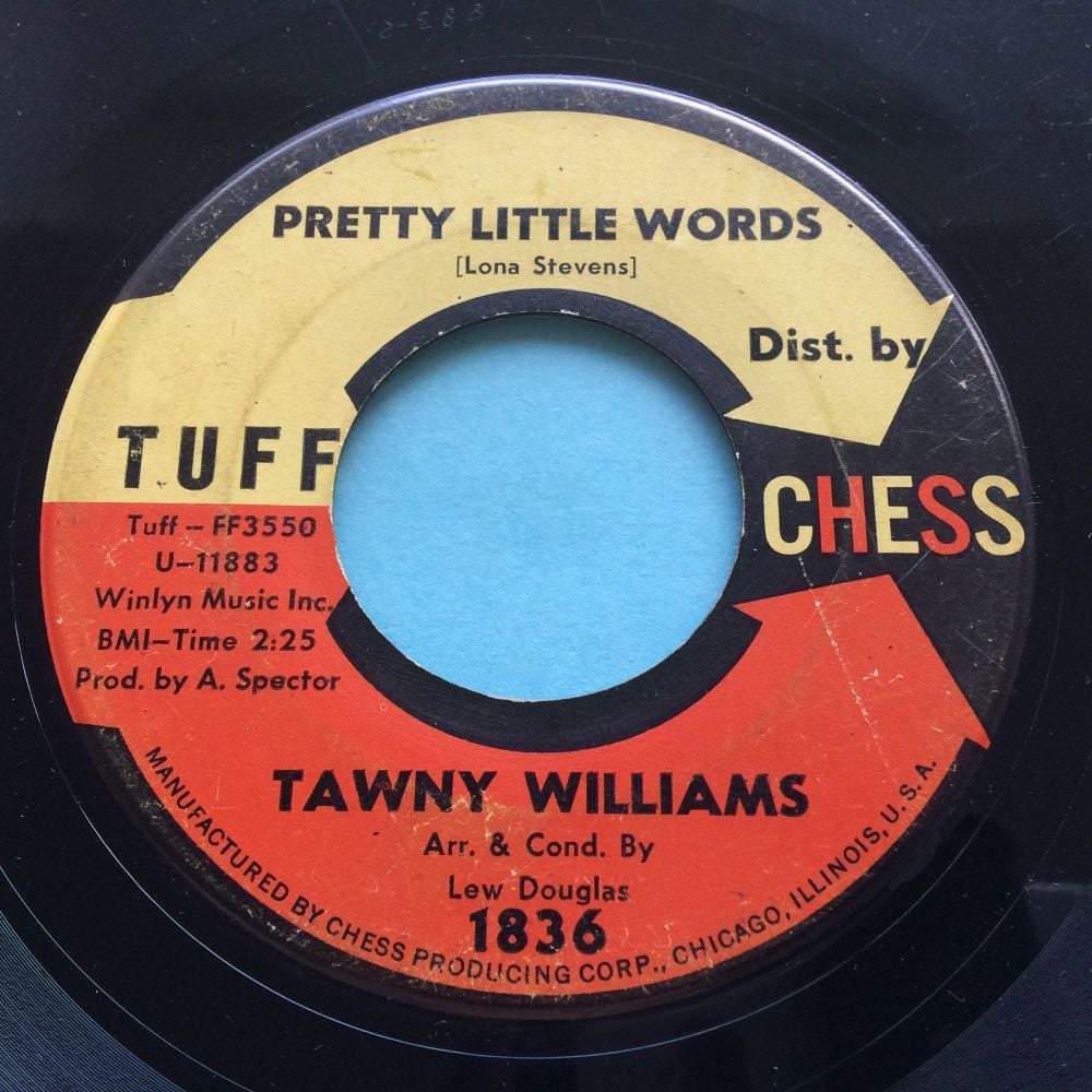 Tawny Williams - Pretty little words b/w You lost me - Chess - VG+ (sol)