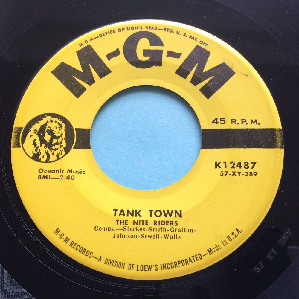 The Nite Riders - Tank Town - MGM - Ex