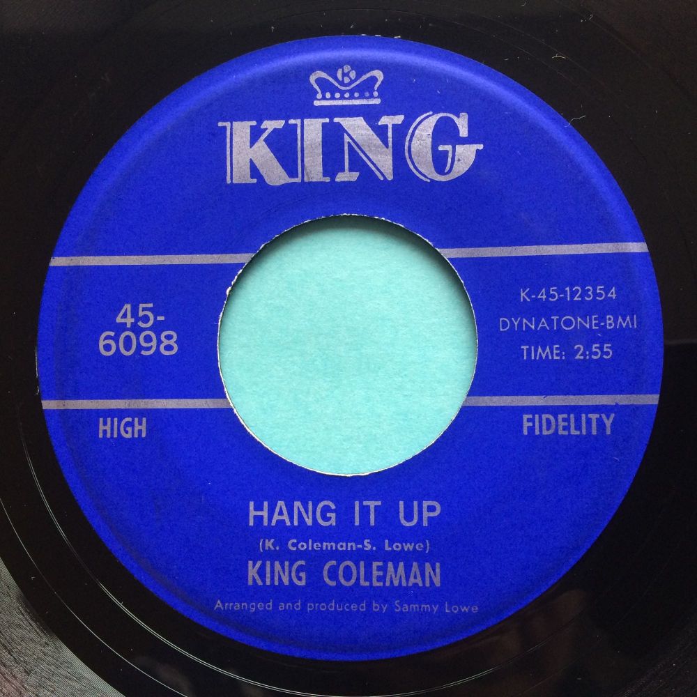 King Coleman - Hang it up - King - Ex-