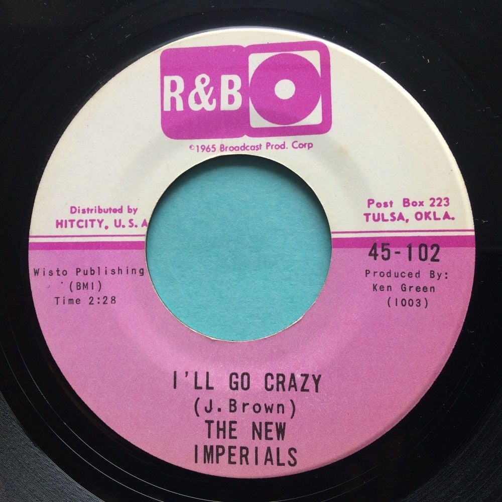 The New Imperials - I'll go crazy b/w The other side - R&B - Ex-