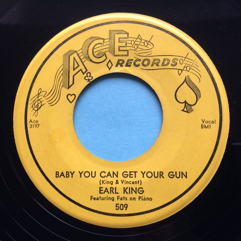 Earl King - Baby you can get your gun - Ace - VG+