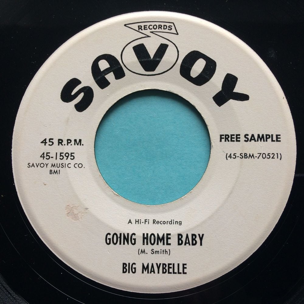Big Maybelle - Going home baby - Savoy promo - Ex