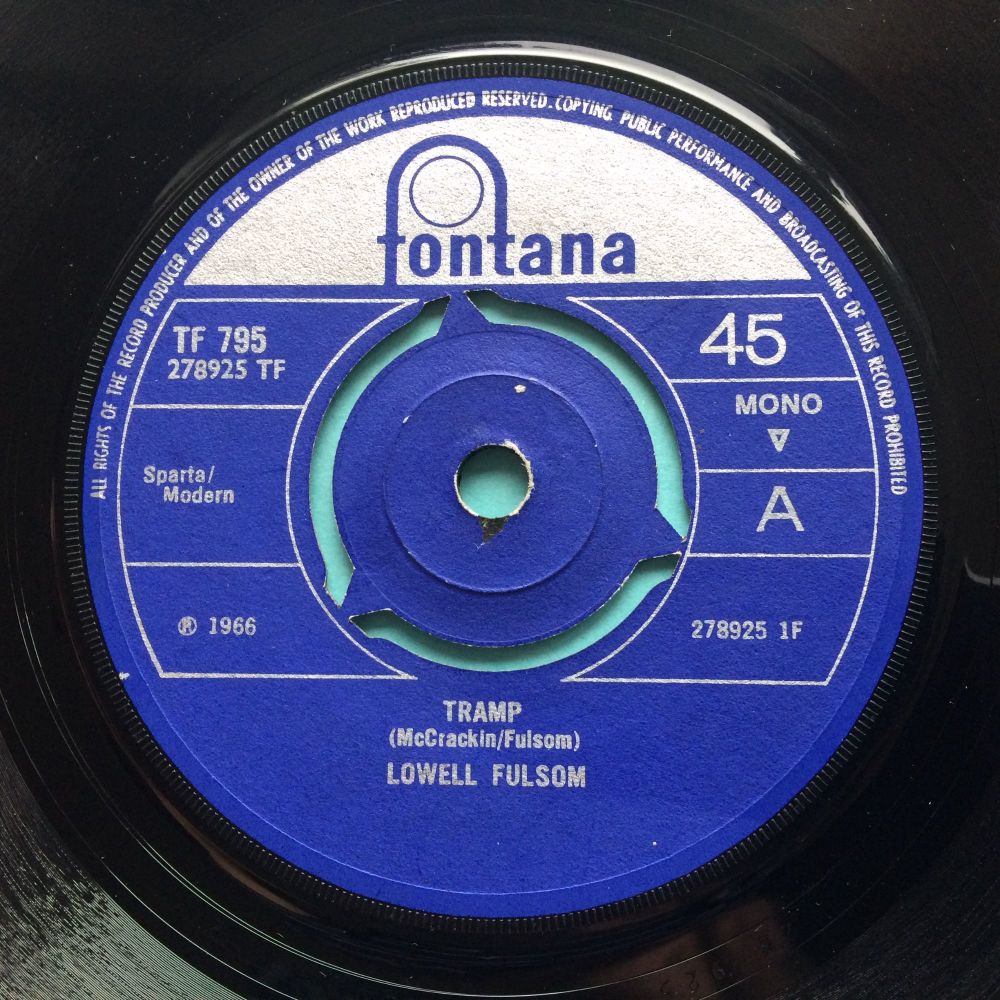 Lowell Fulsom - Tramp - UK Fontana - Ex-