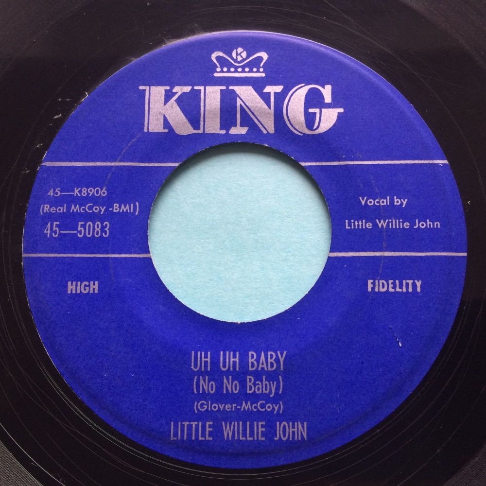 Little Willie John - Uh Uh Baby (No No Baby) - King - VG+