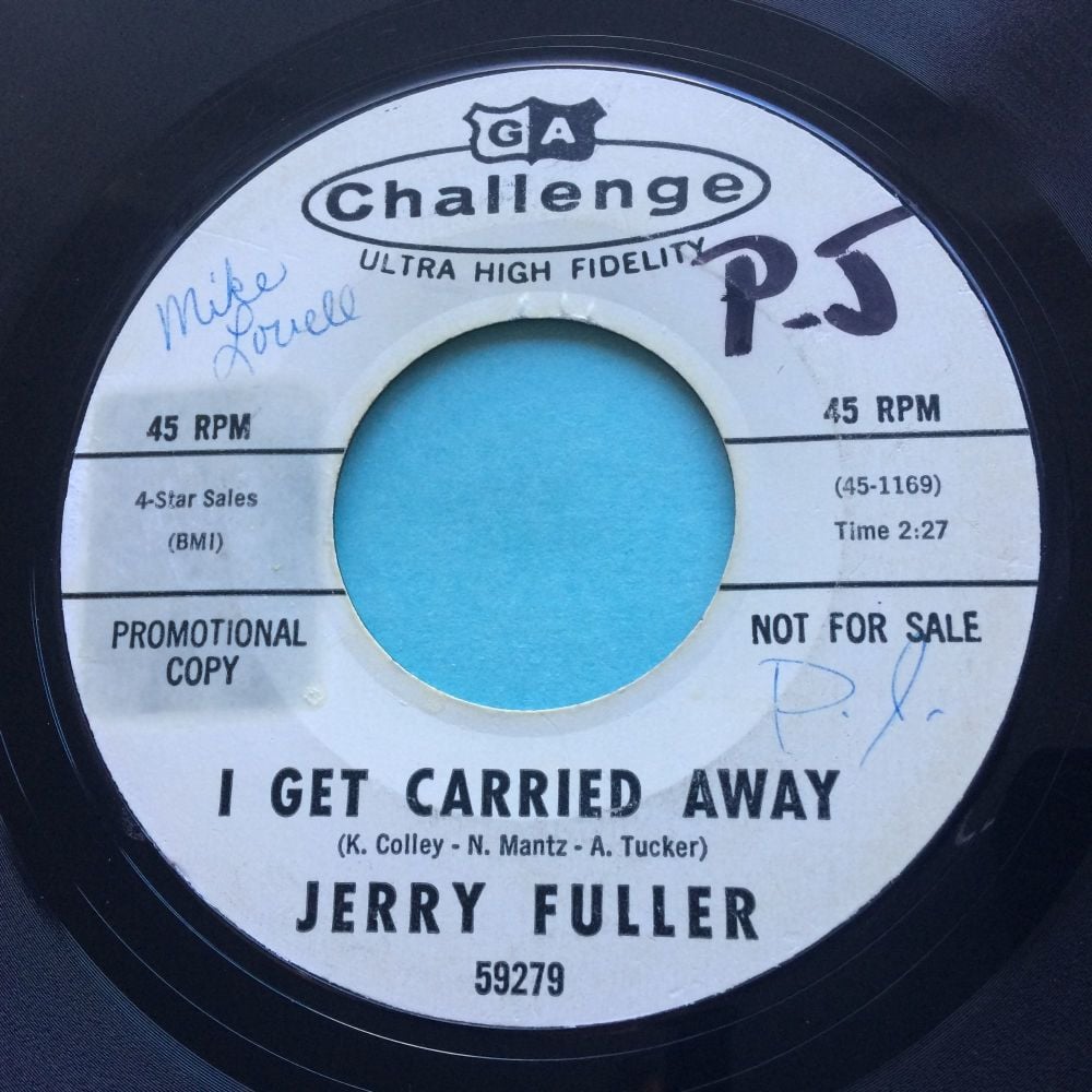 Jerry Fuller - I get carried away - Challenge Promo - VG+ (sticker stain / 