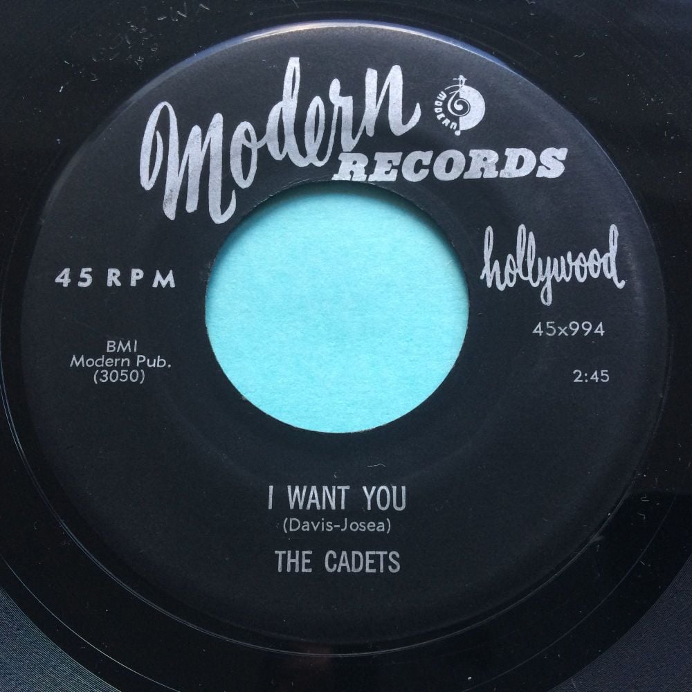 Cadets - I want you b/w Stranded in the jungle - Modern - VG+