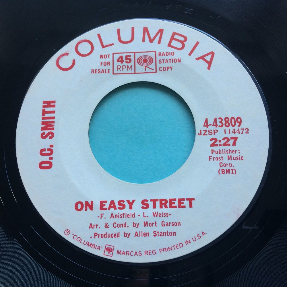 O C Smith - On easy street - Columbia promo - Ex