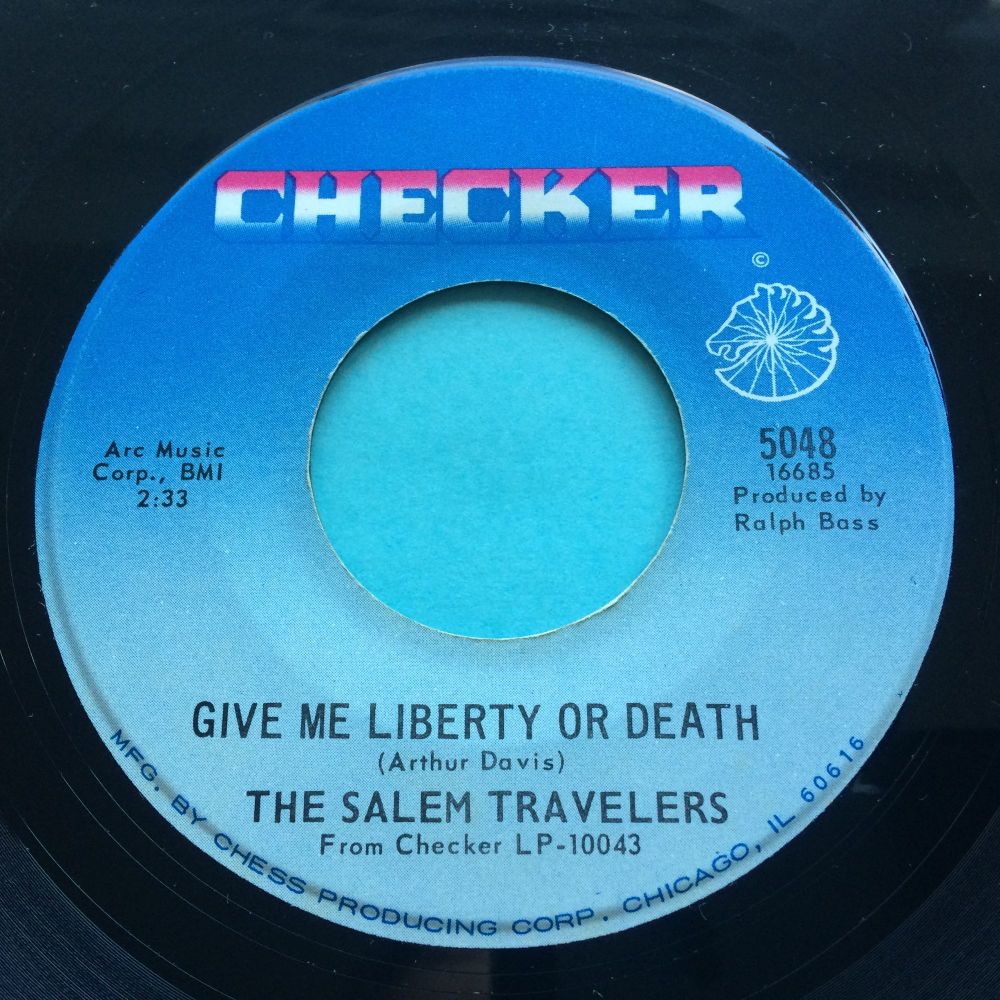 Salem Travelers - Give me liberty or death - Checker - Ex-