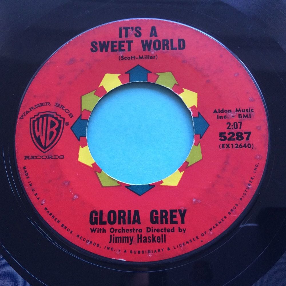 Gloria Grey - It's a sweet world - WB - VG+