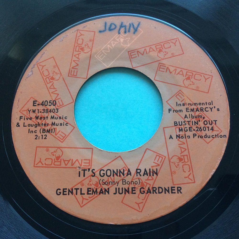 Gentleman June Gardner - It's gonna rain - Emarcy - VG+ (label discoloured-