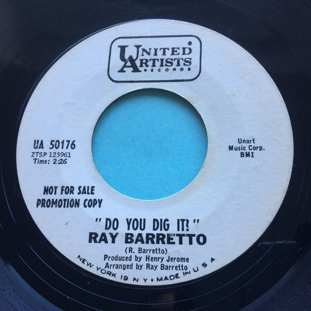 Ray Barretto - Do you dig it - United Artists promo - Ex-