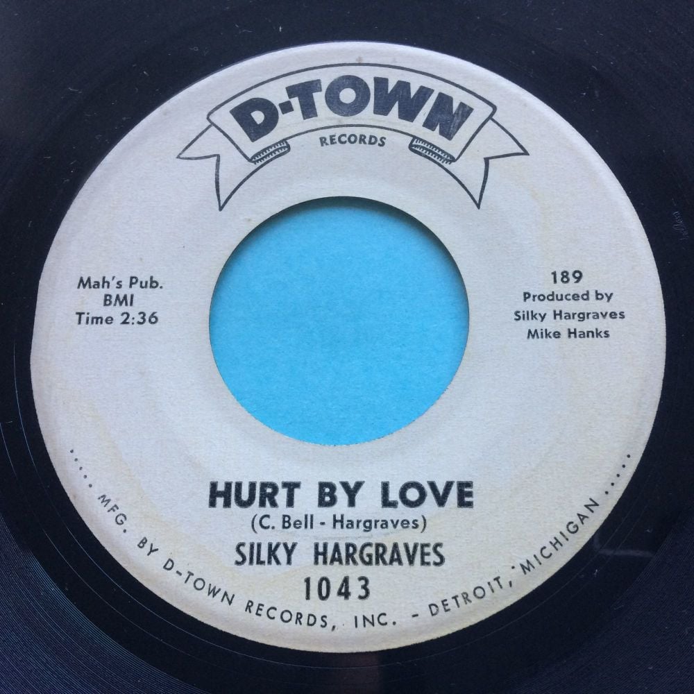 Silky Hargreaves - Hurt by love - D-Town - VG+