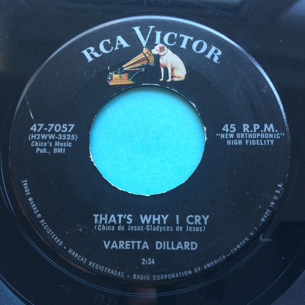 Varetta Dillard - That's why I cry - RCA - VG+