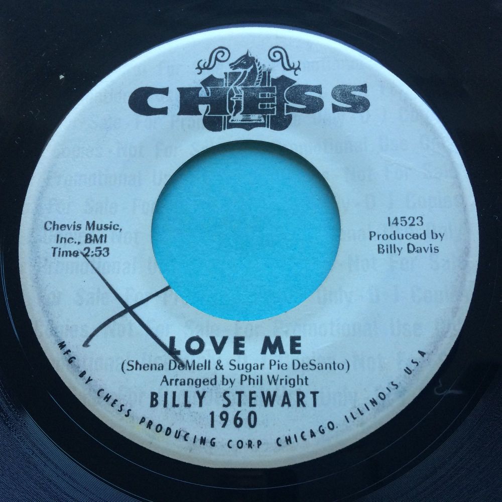 Billy Stewart - Love me b/w Why am I lonely - Chess promo - Ex-