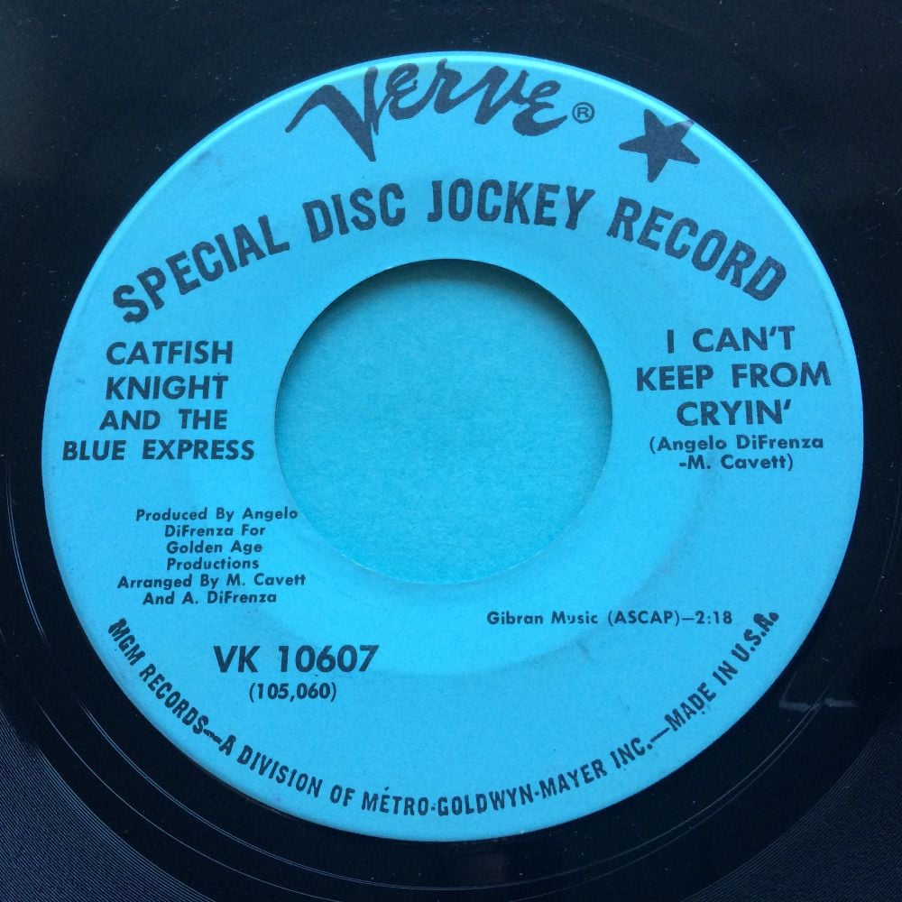Catfish Knight and the Blue Express - I can't keep from cryin' - Verve promo - Ex-