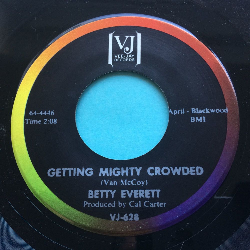 Betty Everett - Getting mighty crowded - VJ - Ex