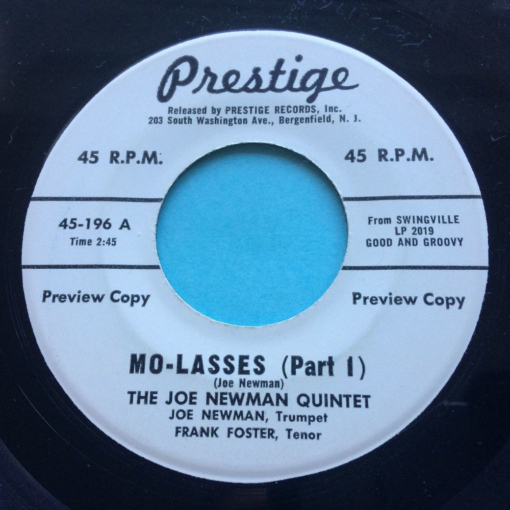 Joe Newman Quintet - Mo-Lasses - Prestige promo - Ex