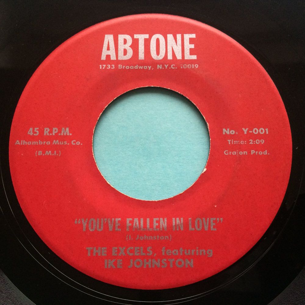 The Excels (feat Ike Johnston) - You've fallen in love - Abtone - VG+