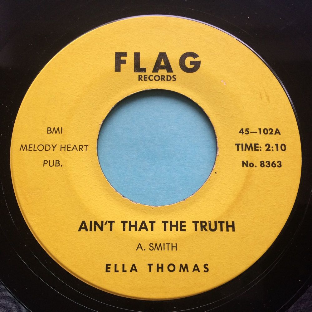 Ella Thomas - Ain't that the truth - Flag - Ex-