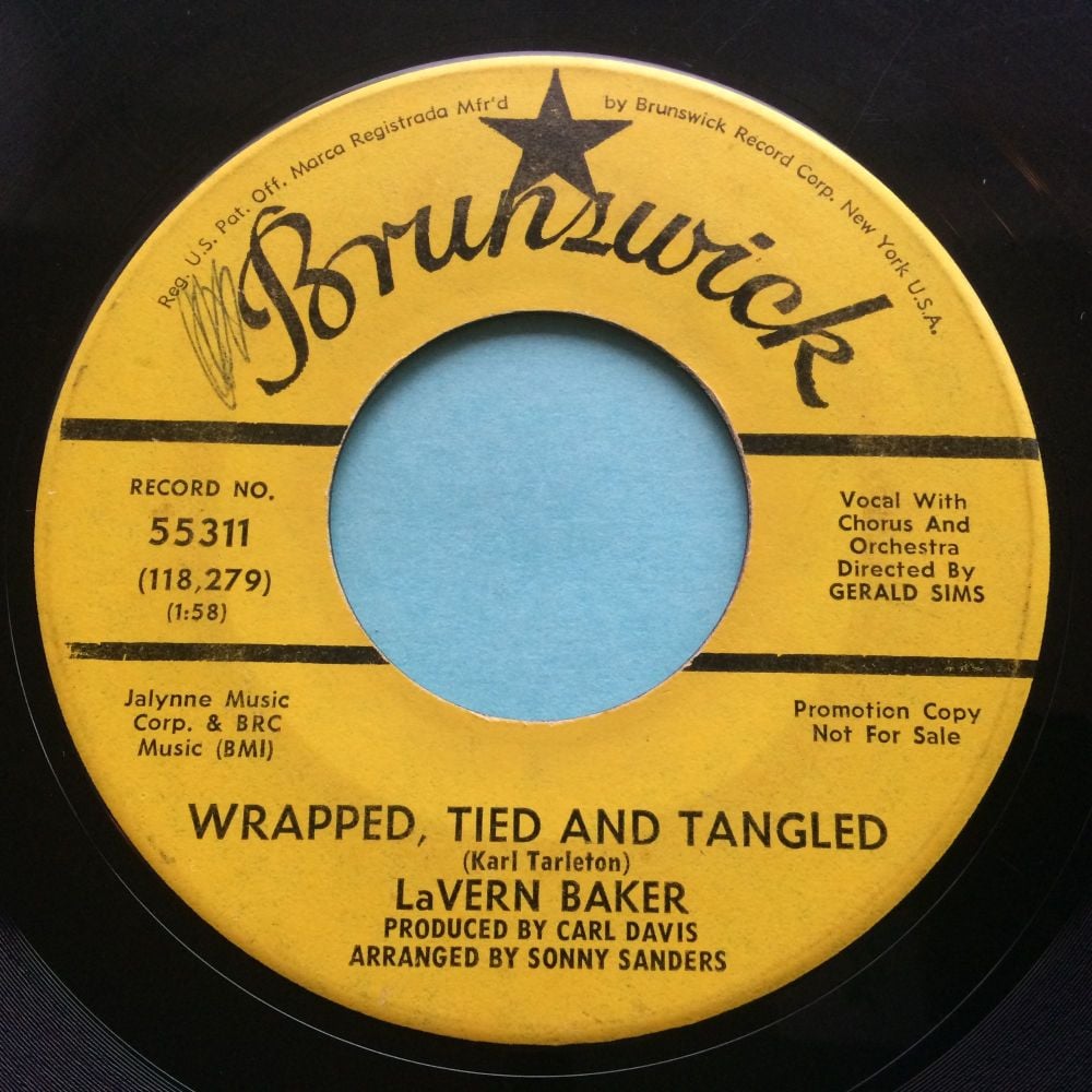 Lavern Baker - Wrapped, tied and tangled b/w Nothing like being in love - B