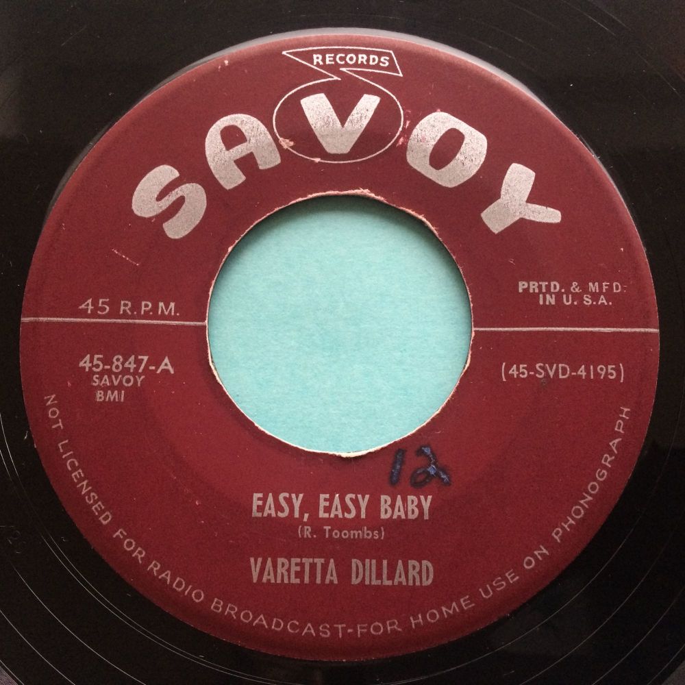 Varetta Dillard - Easy, easy baby - Savoy - VG+